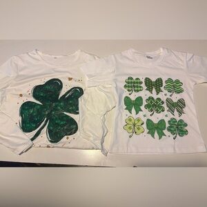 NEW! Irish St. Patrick's Mama Mini Kids Adult SZ S & Toddler SZ XS T-shirts